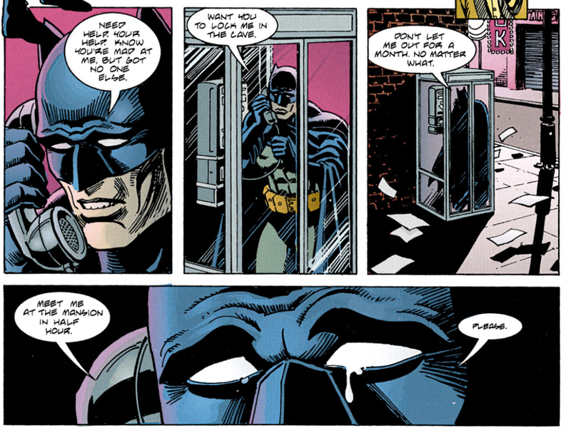 Illustration for article titled Bruce Wayne on Drugs: One of the Best Batman Stories Ever